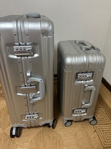 スーツケースメルセデスベンツ2個セットアルミ製 (naminami) 姪浜の