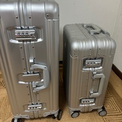 スーツケースメルセデスベンツ2個セットアルミ製 (naminami) 姪浜の