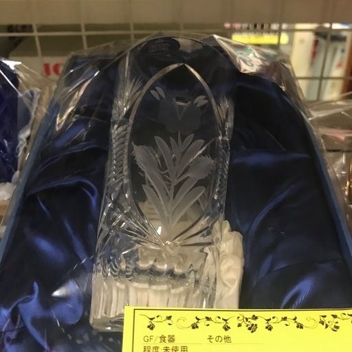 ジャングルジャングル貝塚店DRESDENKRISTALL グラス透明花上品オシャレ 