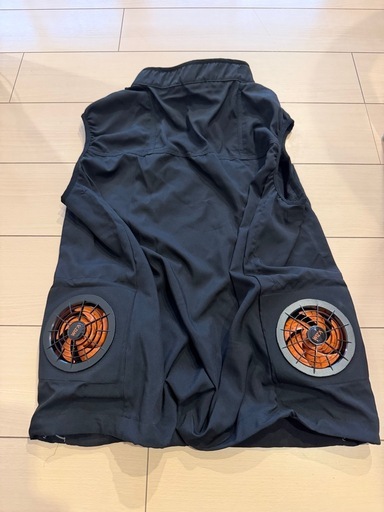ほぼ新品 空調服 ベストタイプ バッテリー2個付