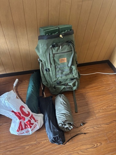 ジャンクキャンプ用品