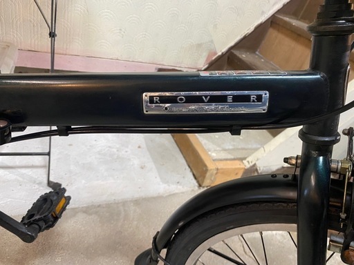 【ROVER】防犯登録無料！20インチ折りたたみ自転車　LEDオートライト