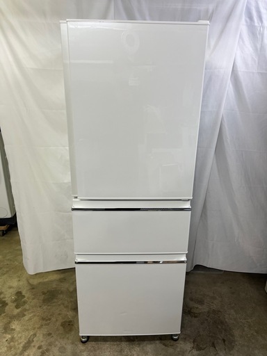 カード決済可！【最大2年保証】三菱電機 3ドア冷蔵庫 MR-CX33F-W 2020年製 330L