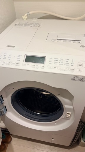 Panasonic NA-LX127D ドラム式洗濯乾燥機 2025年8月購入 保証書・説明書・固定ボルトあり