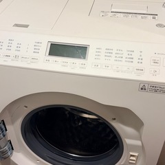 Panasonic NA-LX127D ドラム式洗濯乾燥機 2025年8月購入 保証書・説明書・固定ボルトありの画像