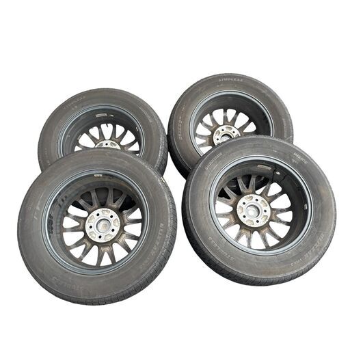 h15692 Weds VELVA SPORTZ 15インチ 6J 5H PCD114.3  BLIZZAK 195/65R15 22
