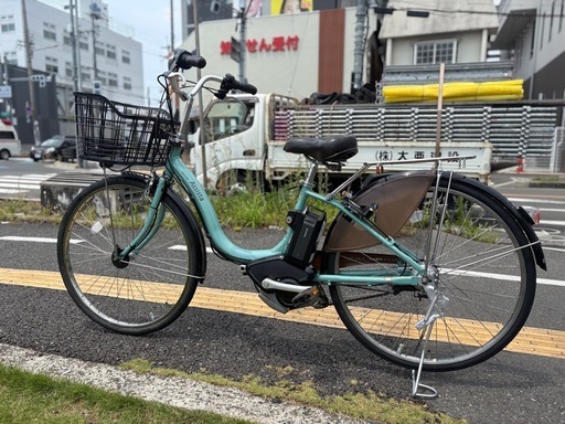 075 中古ヤマハYAMAHA電動アシスト自転車　8.7Ah 大阪