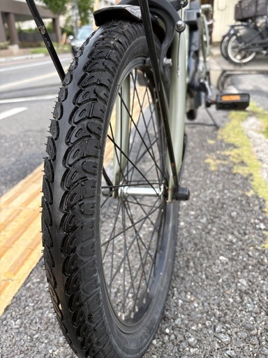 071 中古Panasonic電動アシスト自転車　8Ah 大阪