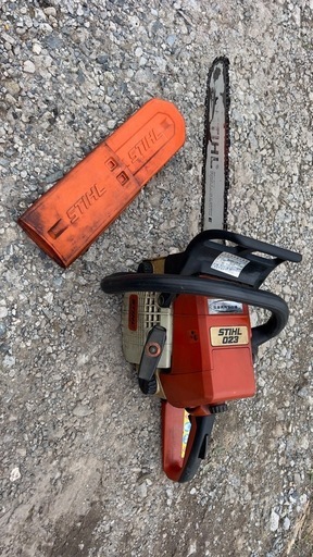 STIHL スチール023 日本向特別仕様 中古品 エンジンチェーンソー 