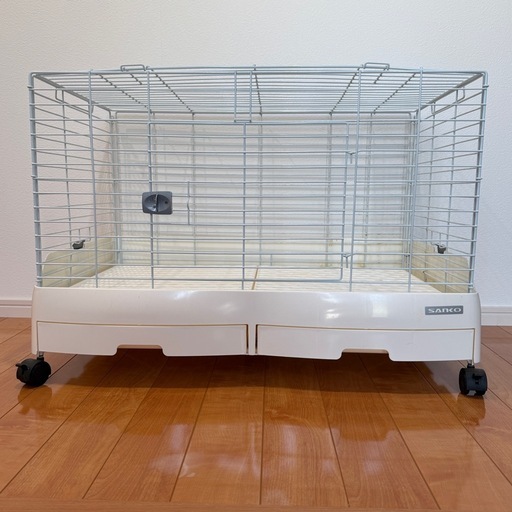 うさぎケージ 三晃商会 イージーホーム・エボ８０ (81×50.5×55㎝) ペット うさぎ小屋　ケージ
