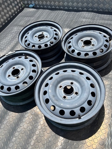 14インチ 5.5j スチールホイール 鉄チン 
