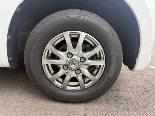 【美品】145R12 6P.R. ダンロップ エナセーブホイール４本セット