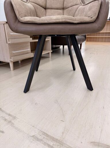 ドリーム尾浜店】ダイニングチェア BR/BK 高さ(H)50(82)×幅 (W)40(62 