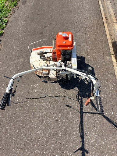 クボタ GC701-D ロータリモーア エンジン始動 走行 草刈り動作確認済み ひろがり 除草 現状 近郊配送可