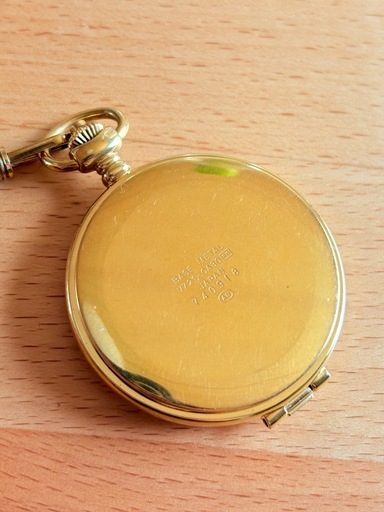 SEIKO ALBA セイコー アルバ ホワイト 白文字盤 稼働品 美品 SUCCESS QUARTZ ゴールド クォーツ 懐中時計