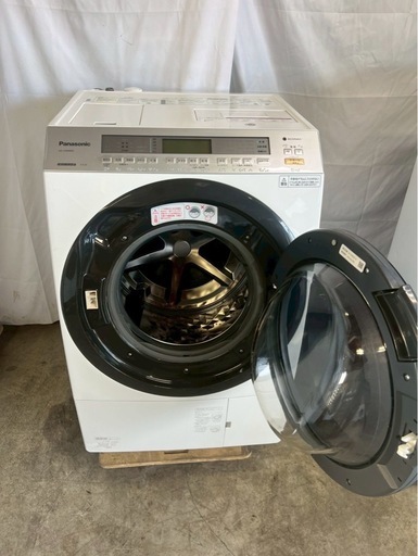 カード決済可！【半年保証/分解洗浄済み】Panasonic 洗濯機 NA-VX8900R 洗濯11kg 乾燥6kg 2018年製