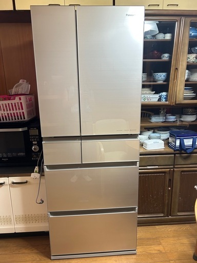 Panasonic 455L 6ドア冷蔵庫 2020年製 NR-SPF455X-N 美品 動作品 
