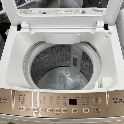 YAMADA 8kg 洗濯機【リサイクルフカツ岡崎倉庫店】260719Y-9 