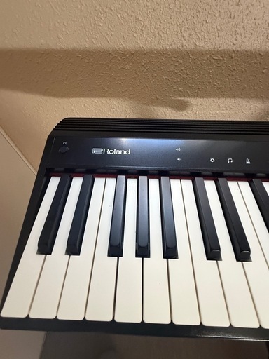 鑑定済み 美品 Roland GO:PIANO GO-61P 2022年製 61鍵 電子ピアノ Bluetooth対応 スタンド付き 