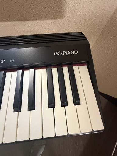 鑑定済み 美品 Roland GO:PIANO GO-61P 2022年製 61鍵 電子ピアノ Bluetooth対応 スタンド付き 