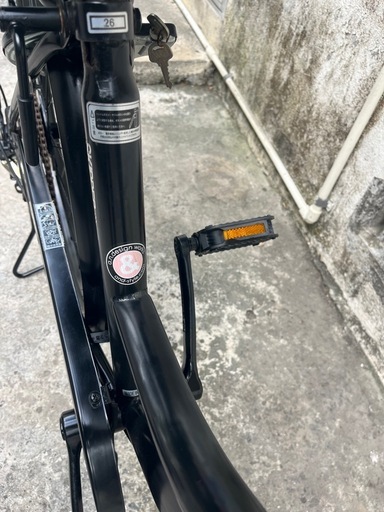 6段ギア‼️26インチ鍵付き??自転車カジュアルシティーサイクル街乗り通勤車通学車?プロフ必読