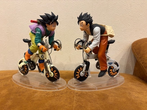 ドラゴンボール メカコレクション 孫悟空 孫悟飯 バイク フィギュア 2体セット