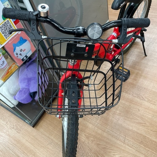 ☆ドリーム荒牧店☆ジモティー割引有☆【クリーニング済み】中古子供自転車/18インチ/赤/現状販売