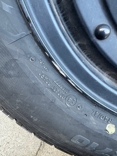 車高上げプロボックス　165/80R14タイヤホイールセット