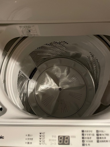 パナソニックPanasonic 2020年式洗濯機5キロ (てつ) 堺市の生活家電