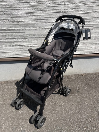 アップリカ カルーンエアー メッシュ 2021年モデル 超軽量3.9kg 両対面 A型 ドリンクホルダー付