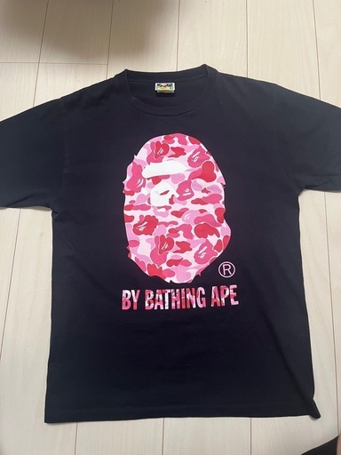 A BATHING APE ピンクカモ柄 Tシャツ