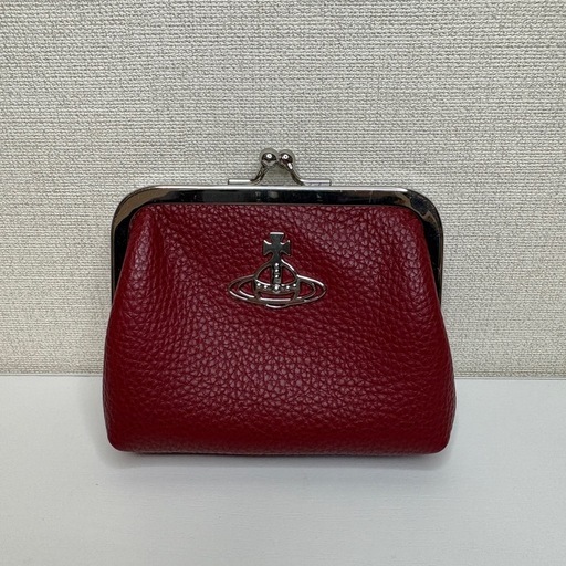 👛Vivienne Westwood ヴィーガンレザー がま口ポーチ ヴィヴィアン