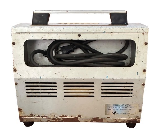 GS 日本電池 バッテリー充電器 CB-2570 12V 24V対応 コード付 | ヤマダ