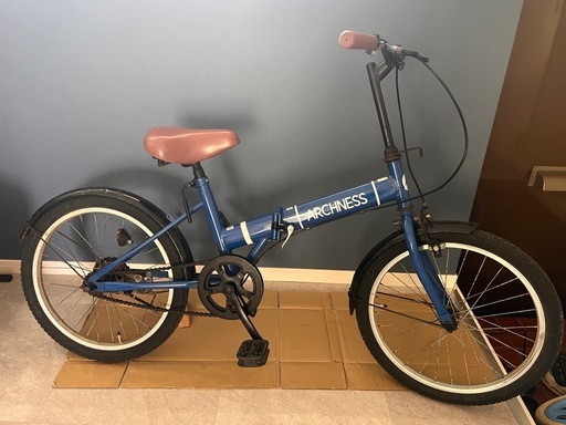 折りたたみ自転車 中古　サビあり 20インチ折りたたみ自転車 (こつび) 浦添の折りたたみ自転車の中古
