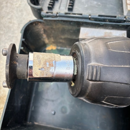 日立工機 WR22SE 22mm インパクトレンチ 100V ケース・ソケット付き 現状品