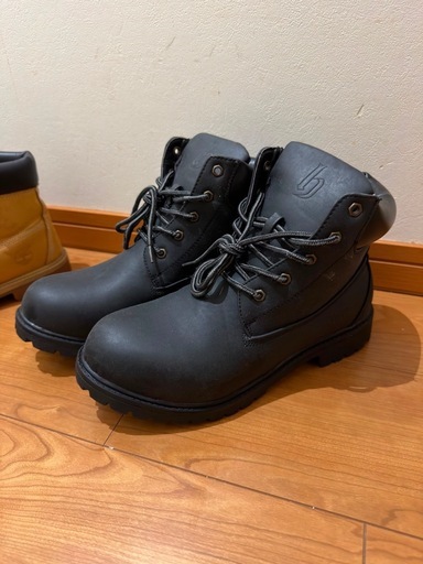 black boot