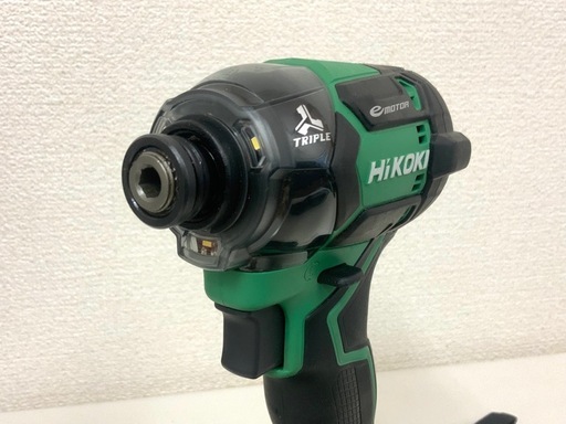 ★比較的きれい★HiKOKI ハイコーキ WH36DC 2XPSZ 36Vコードレスインパクトドライバ アグレッシブグリーン フルセッ