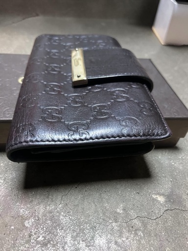 GUCCI グッチシマ レザー 長財布