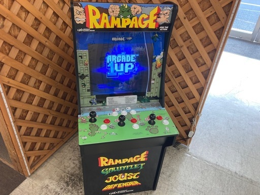 【愛品館江戸川店】希少 TAITO（タイトー）Arcade1Up ランペイジ　アーケード筐体