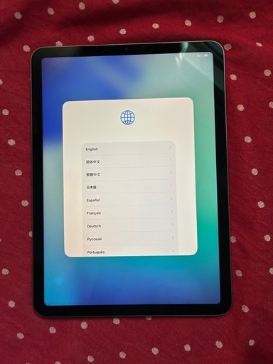 Apple iPad Air 第5世代 64GB Wi-Fi ブルー 動作品