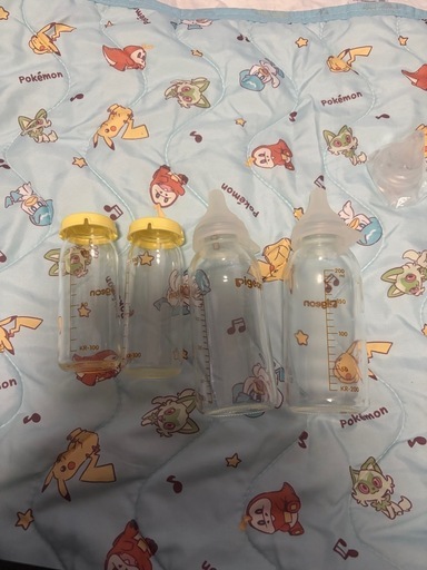 産院用　哺乳瓶　100ml2本　200ml2本