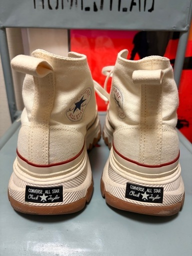 CONVERSE ALL STAR　厚底　トレックウェーブ　アイボリー