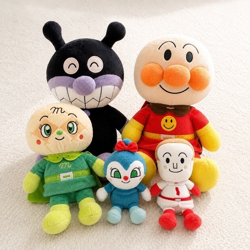 アンパンマン ぬいぐるみ 5体まとめ売り 大きめ 美品
