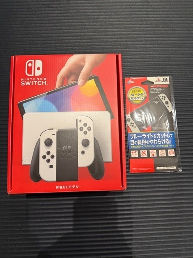 【新品未使用】Nintendo Switch(有機ELモデル) Joy-Con(L)/(R) ホワイト