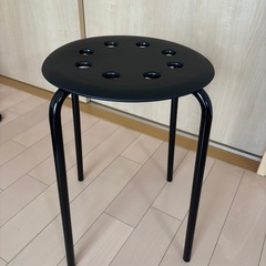 新品2現品1⭐️IKEAIマリウス　パイプ丸イス3脚