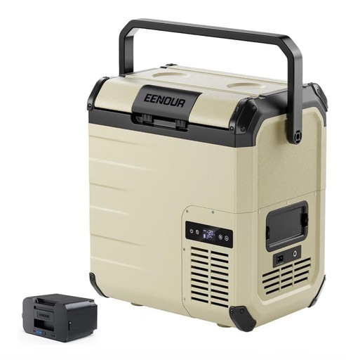 EENOUR 車載冷蔵庫 D18 18L バッテリー1個付き