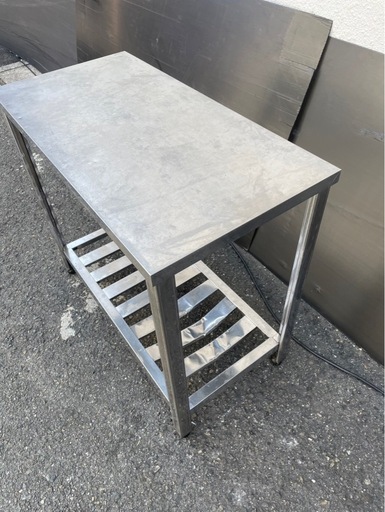 ステンレス業務用作業台900×450×800厨房大阪