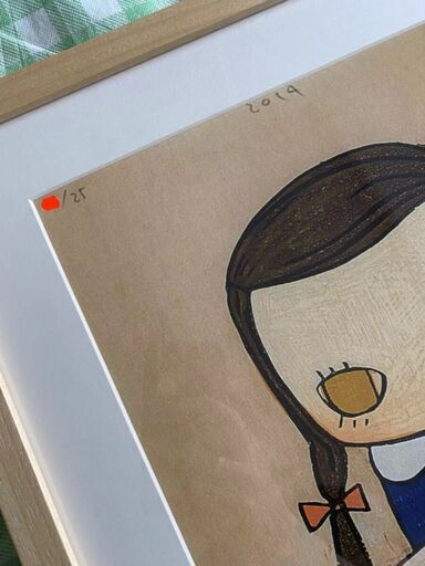 奈良美智 版画「STAY GOOD」