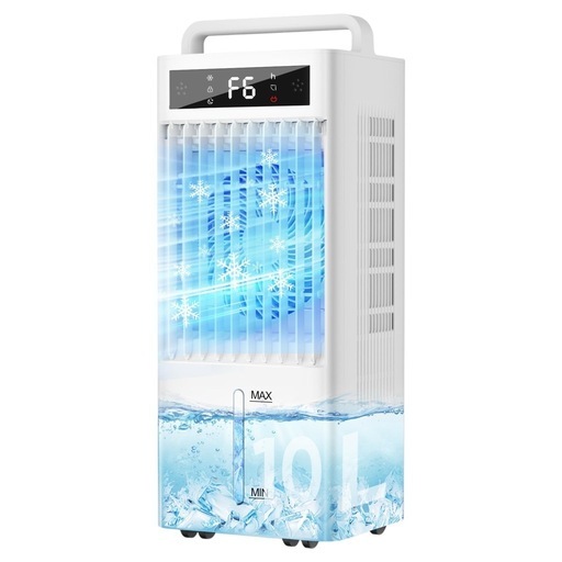 冷風機 スポットクーラー 10L大容量 4in1 送風 加湿 空気清浄 slide_file.jpg