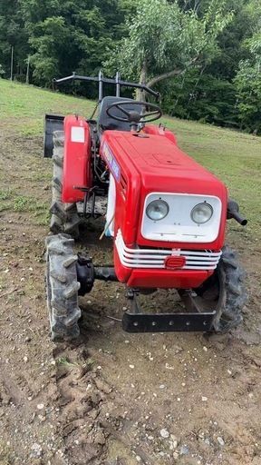 トラクター　シバウラSD1540B型 ロータリー付き